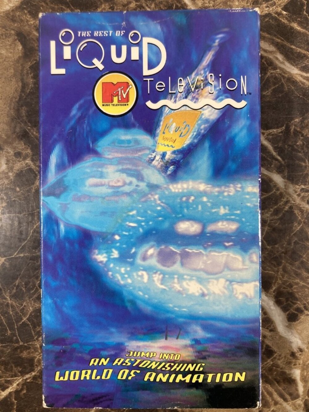 The Best Of Liquid Television MTV VHS 1994 Animation Tape Tested Aeon Flux